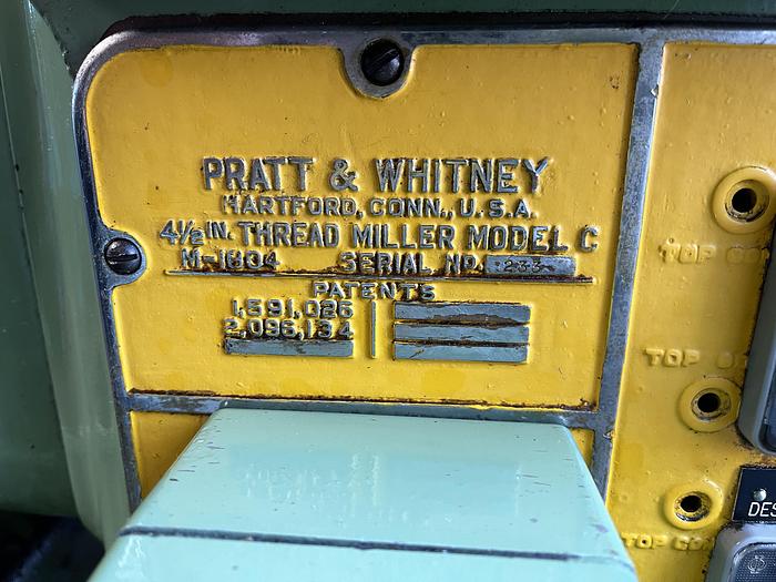 Buone Fresa per Filetti PRATT & WHITNEY 4 1/2 x 12