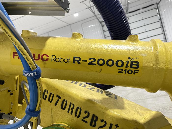 Used FANUC R2000/210F 6 AXIS ROBOT WITH R30iB CONTROLLER