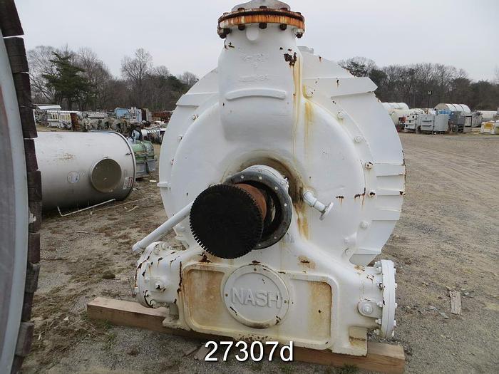 Used Nash CL9002 Vacuum Pump, 9000 Cfm, Tandem Drive #27307