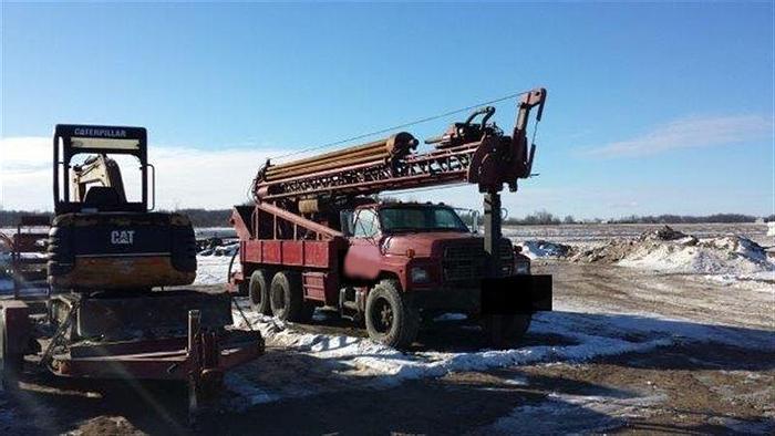 Used 1988 Schramm T450 Drill Rig