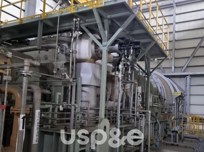 97.5 MW 2014 New Mitsui-Alstom CD30.46 Steam Turbine Generator Set