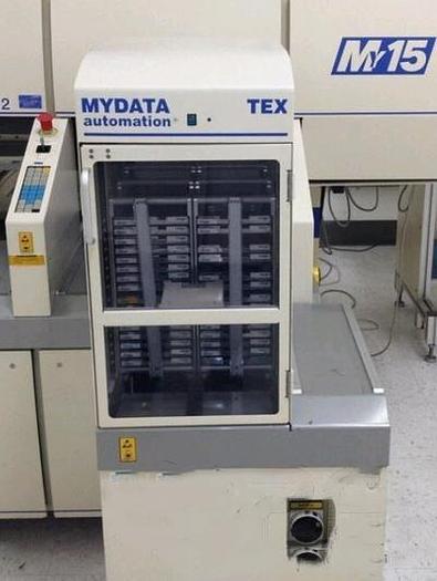 Used MYDATA TEX tray exchanger feeder L-024-0100B