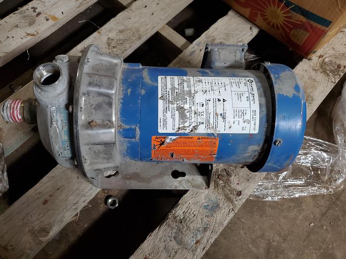 Used Goulds 2ST1G5C4 Centrifugal Pump W/ Franklin Electric Motor