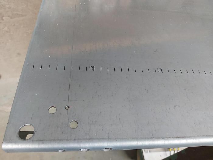 Gebraucht Montagewand für Schaltschrank 80 x 180cm SE 5831.000 Rittal, 699x1696x3mm, St verz, gebraucht