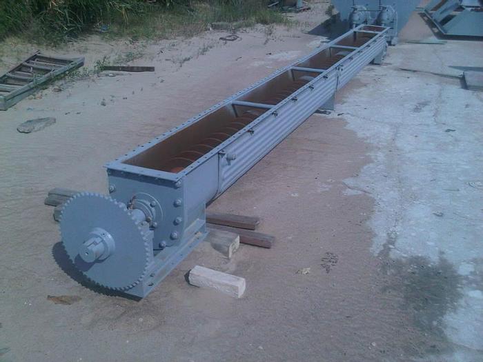 Used 12" x 20' SINGLE DENVER SINGLE SCREW HOLOFLITE DRYER - C/S - WATER OR OIL