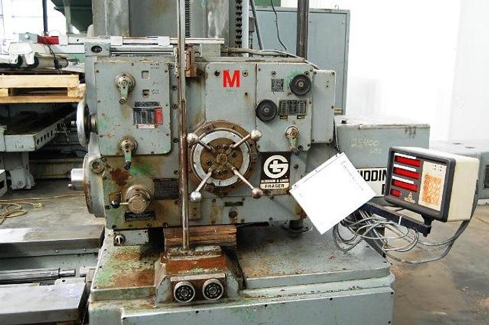 Used 1969 Giddings & Lewis 4" Manual Table Type Horizontal Boring Mill