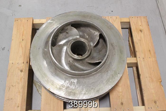 Used Goulds_3415_14x16x22_Pump_Impeller_5_Vane_22in_Diameter #38999