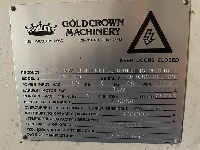 Refurbished CINCINNATI 340-20