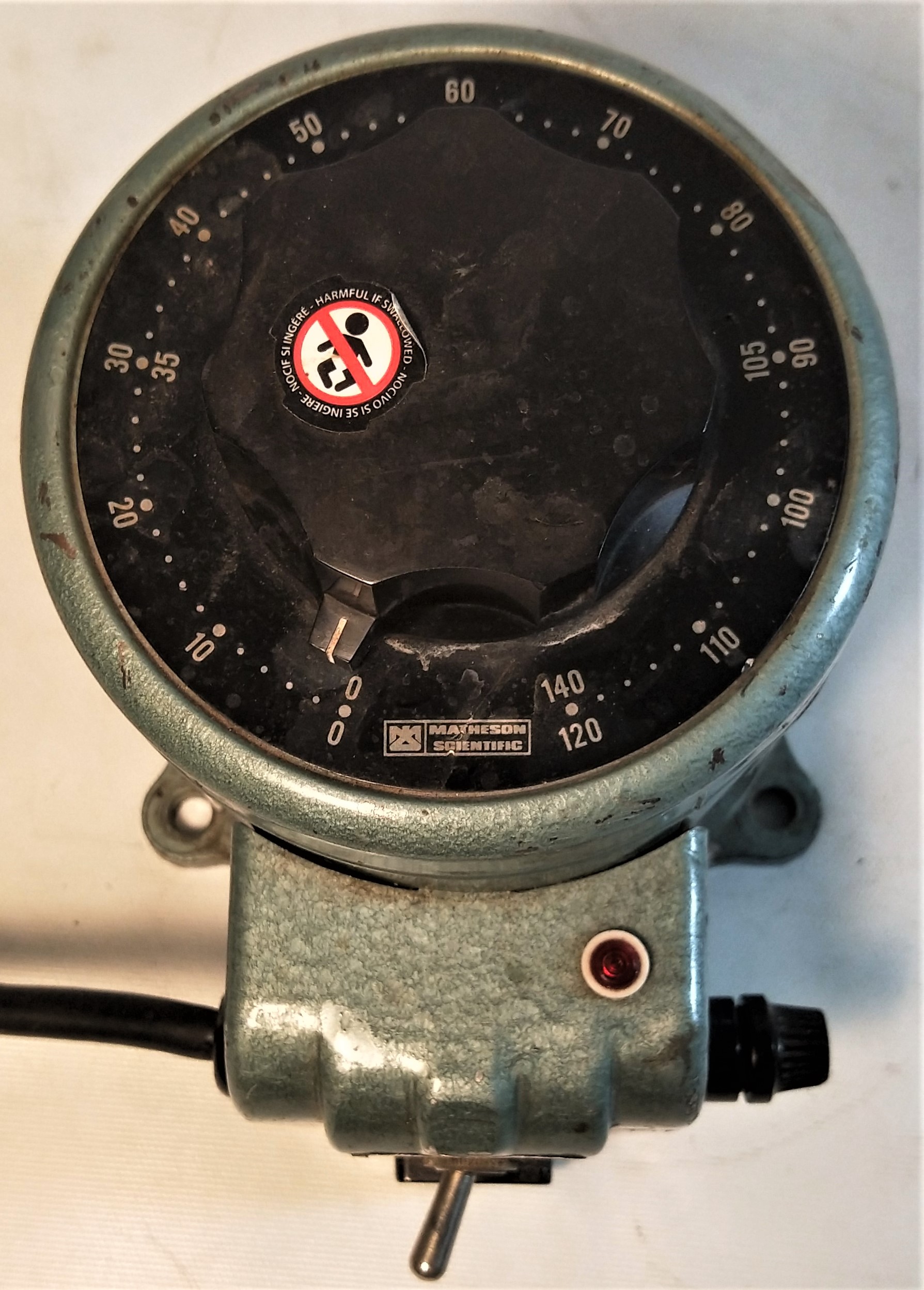 Used Matheson Scientific (Staco) 3PN 500B Variable Autotransformer