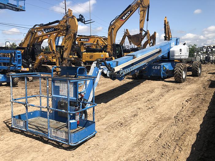 Used 2012 GENIE S-125 4WD Diesel Straight Boom