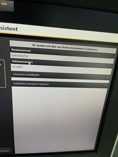 Gebraucht Philips Affiniti 50G Ultraschallgerät mit Sony Drucker