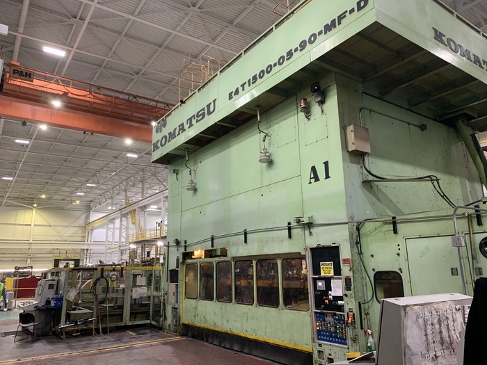 Used 1500 ton Komatsu Stamping Press