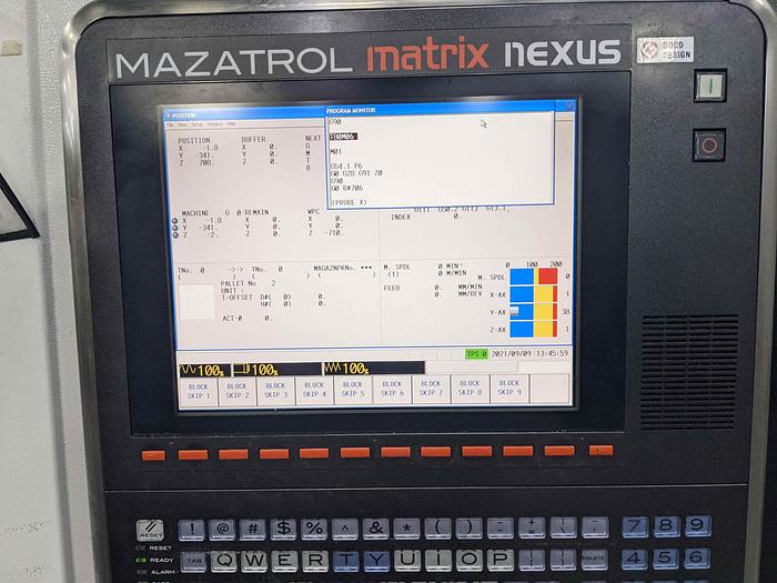 Used 2011 Mazak Nexus HCN 4000 -II