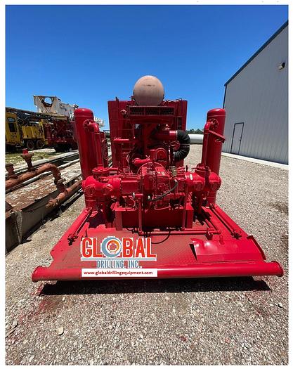 Used Item 0598 : Sullair 1350CFM / 350PSI Air Compressor & Ariel JGA-2 2-Stage Booster Combination