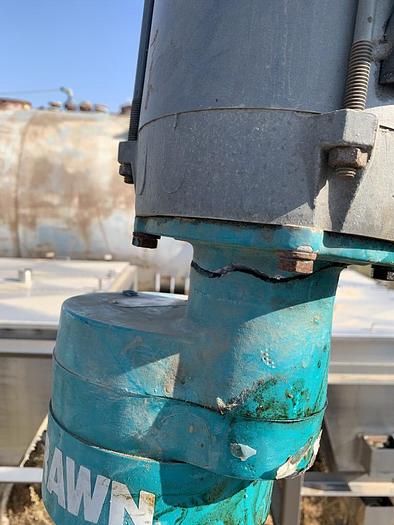 Used Tank, 100 Gallon, S/st, Jkt, Agit, DT/DB, 28" x 32" #S742662