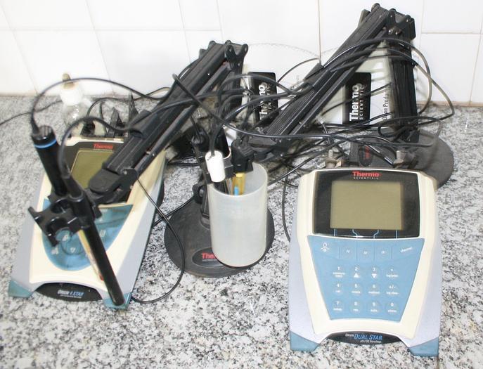 Usado Medidor de PH-ISE, mV, ORP y temperatura Thermo Scientific Orion Dual Star y 4 Star