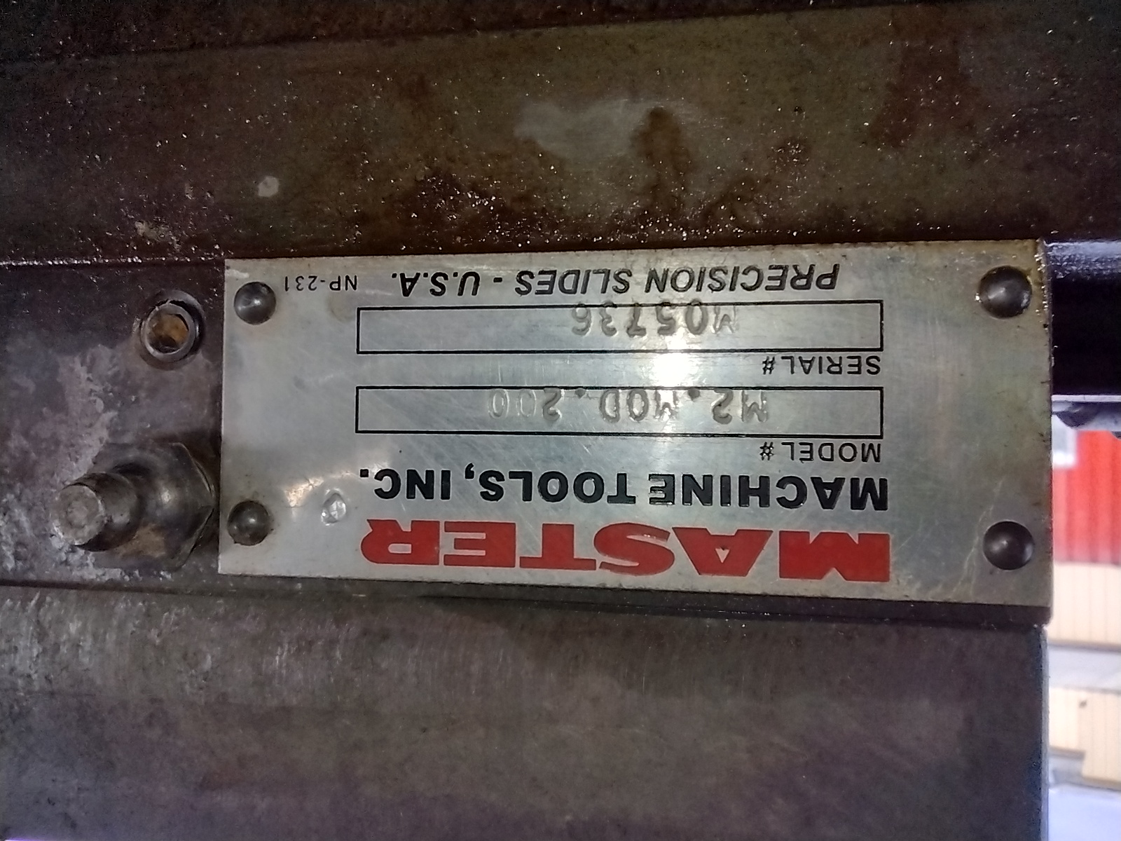 Used Master Machine Tools 2 axis precision machine slide for Sale i...