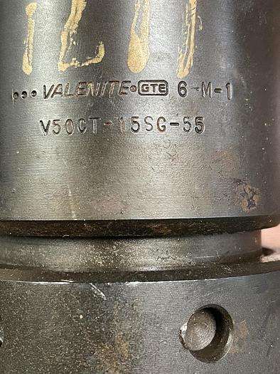 Used USED-VALENITE-15SG-55 CAT 50 TG150 COLLET HOLDER WITH COLLET