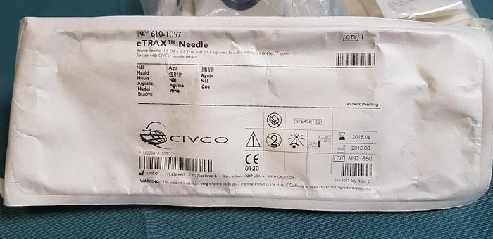 Civco eTRAX Nadelsystem Starter Kit mit 4 Nadelführung, 2 Nadel, TVTR Probehalter