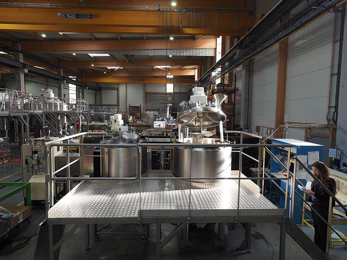1200 Liter VMI Misceo Vacuum Homogenizer Mixer (#9851)