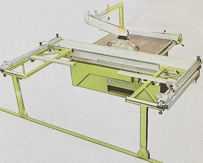 Used 1987 Altendorf Germany Altendorf format panel saw F90-4300mm