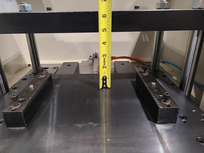 Used 8 Ton Press Depaneling machine PCB Separator PCB Singulation Model HS-PN-8 HOSOTEC