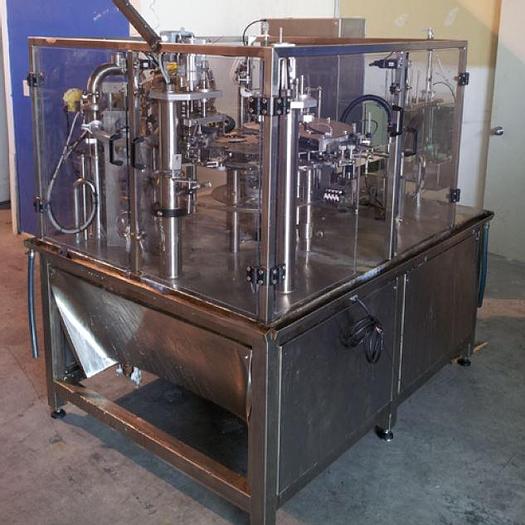 Used Filler, Pouch, Packline, PDP-4, S/st, Rotary, Sealer, (2) #A739393