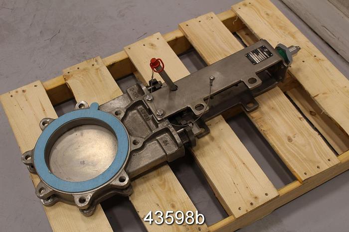 Unused Flow Control Components 8" Hand Operated Knife Gate Valve #43598