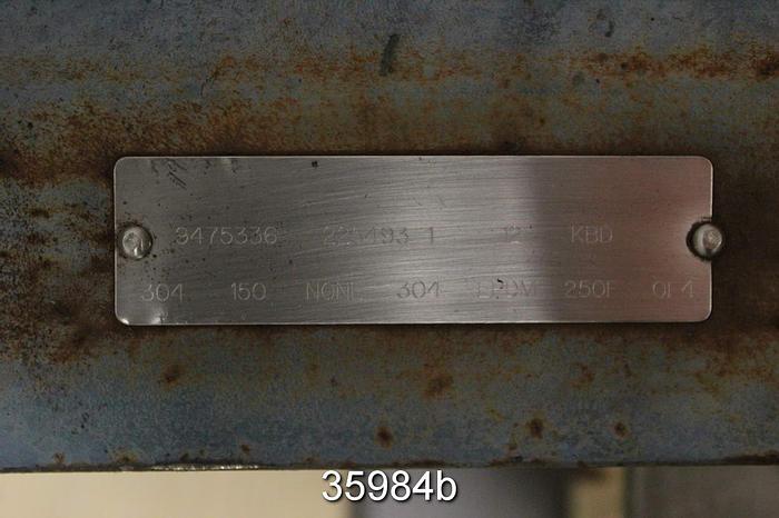 Used Dezurik 12" Air Operated Knife Gate Valve #35984