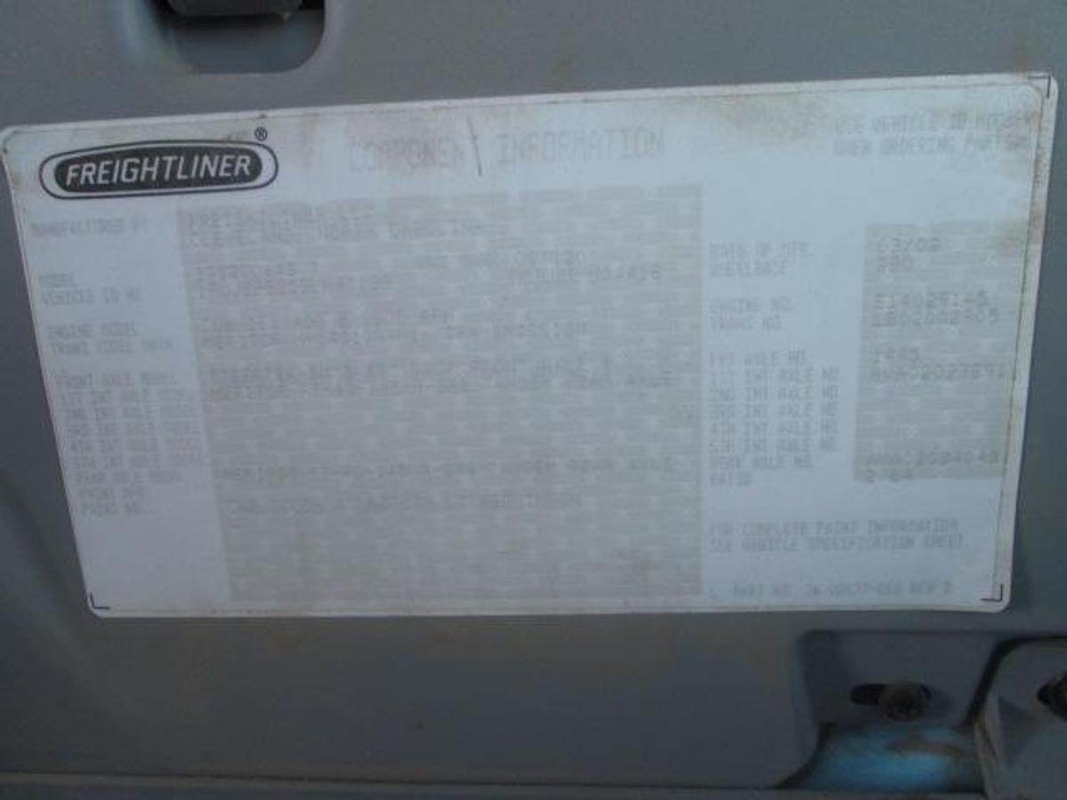 Used 2003 FREIGHTLINER CENTURY 120