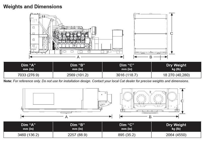 Used 2010 Caterpillar 3516C HD
