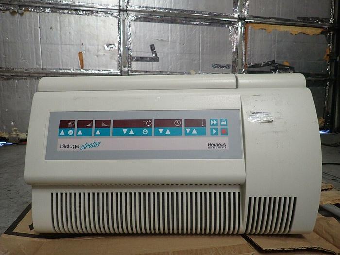 Used Heraeus Biofuge Stratos 75005286 Refrigerated Centrifuge