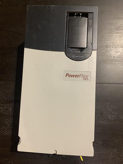 Used ALLEN BRADLEY POWERFLEX 755 DRIVE 60 HP