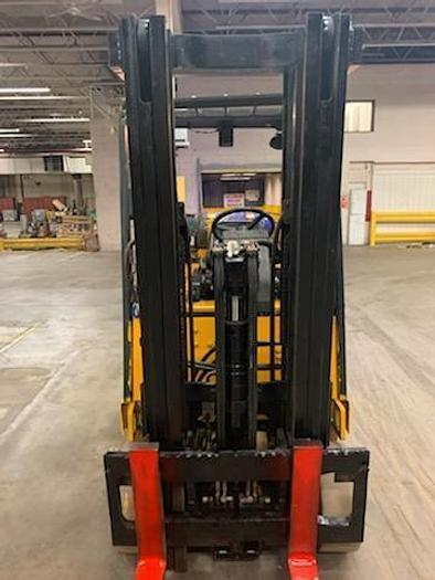 Used 8,000 POUND CAPACITY HYSTER S80XLBCS PROPANE FORKLIFT PF