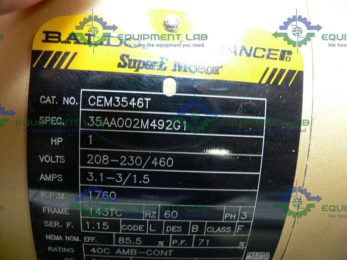 Used Industrial Powder Hopper w/ SEW-Eurodrive SAF67 AM143 Gear Reducer & 1HP Motor