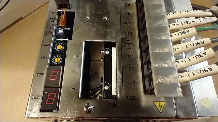 Used MAKINO AC Servo Drive  MASU05-4A P003-2164 MAKINO 4-Axis 230v 3PH GH120 