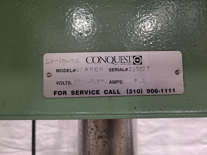 Used Conquest Industries Saw