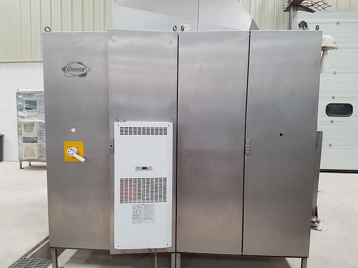 Used (2) Diosna Double Spiral Mixers