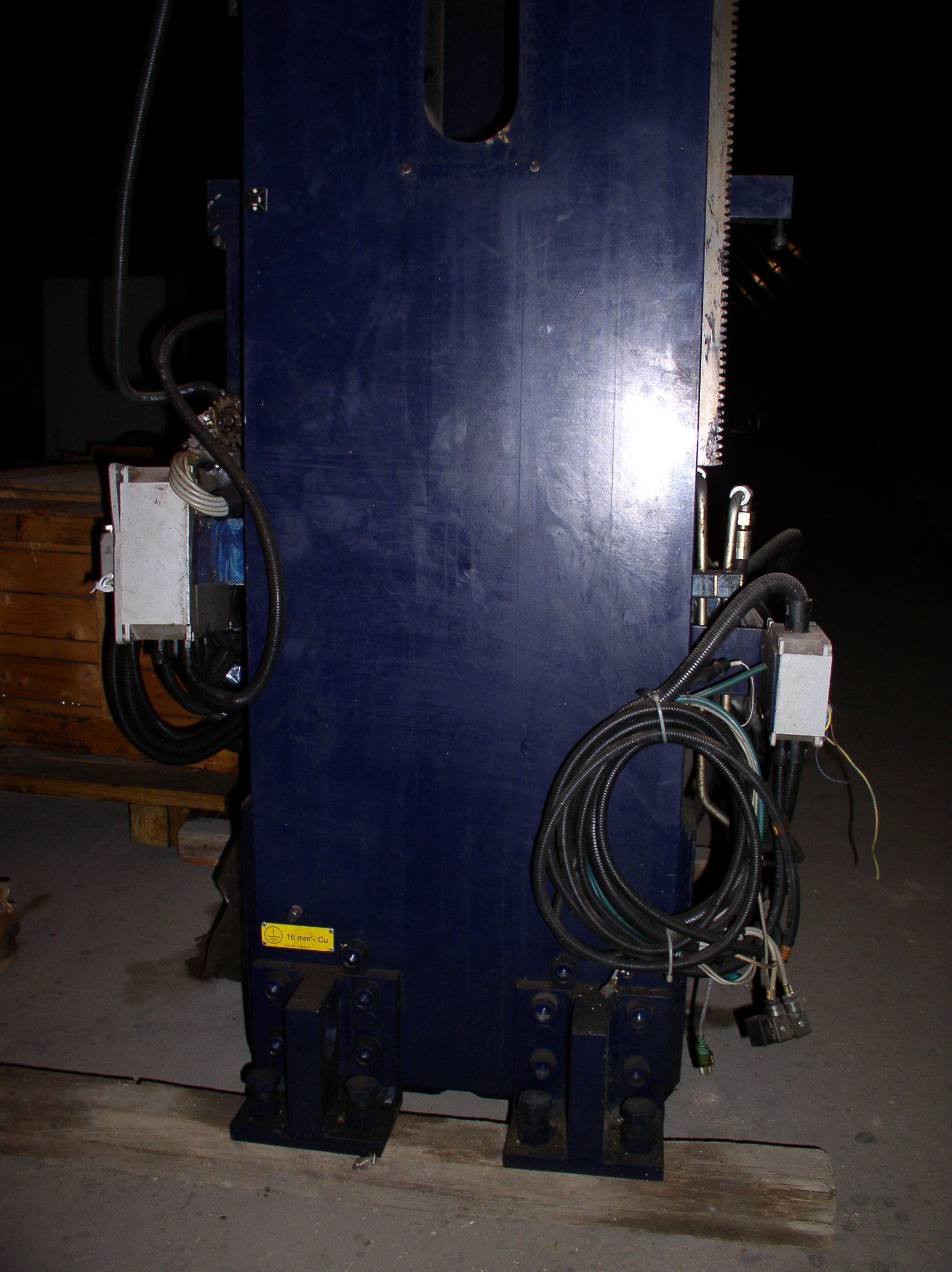 Used 200 Ton Rutil Up-Acting Hydraulic Press; Housing Type; Mfg. 2005; Low Profile; P.O.R.