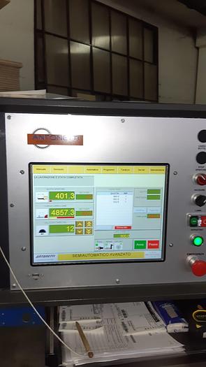 Ristrutturato SEZIONATRICE ORIZZONTALE MACMAZZA MCN 4500X4500