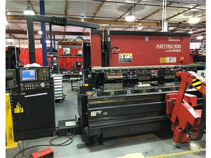 1997 88 Ton Amada Astro-100 FBD-III-8025 CNC Robotic Press Brake