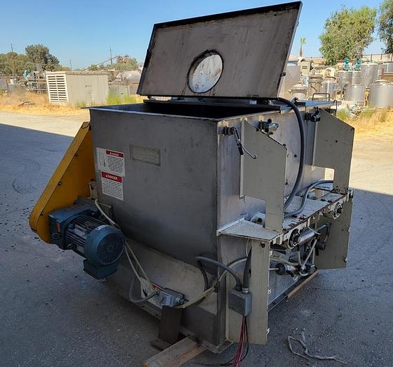 Used 500 LITER AMERICAN PROCESS SYSTEMS FLUIDIZED ZONE MIXER - MODEL FZM-18-H