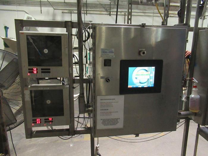 Used Pacific Packaging MonoBloc Liquid Rotary  Filler-Capper