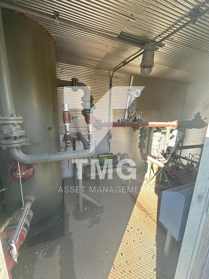 Used Well Test Skid 8' wide x 20' long x 13' Tall