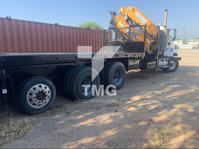 Used ***Like New*** 2009 International Boom Truck Like New Low Miles Low Hours!