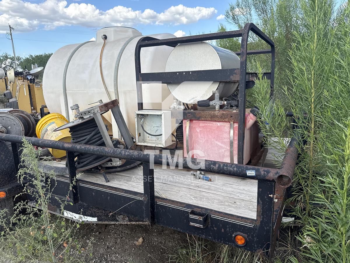 Used 2014 Lamar Trailer Pressure Washer Trailer