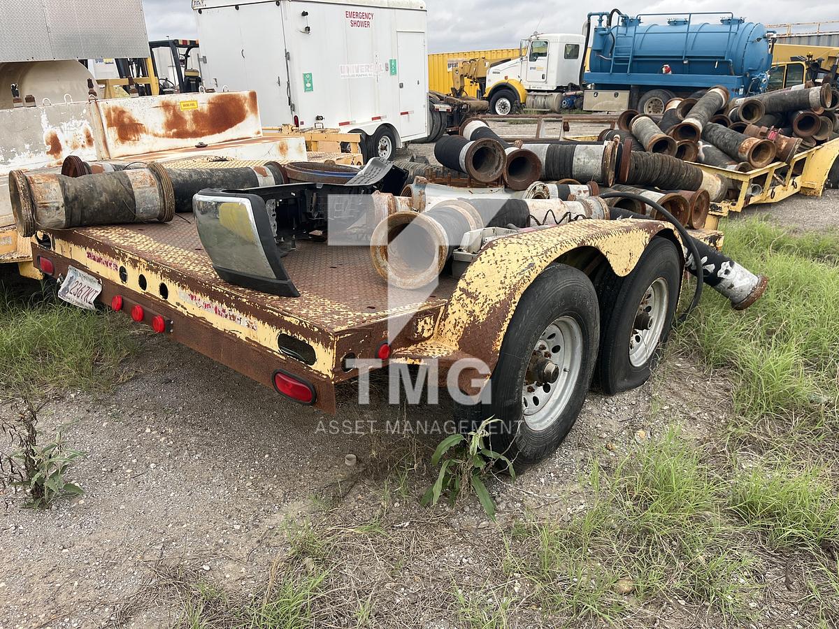 Used Metal Bumper Pull Trailer