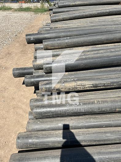 New Surplus 6" SDR 7 Poly Pipe (32,250) ft available