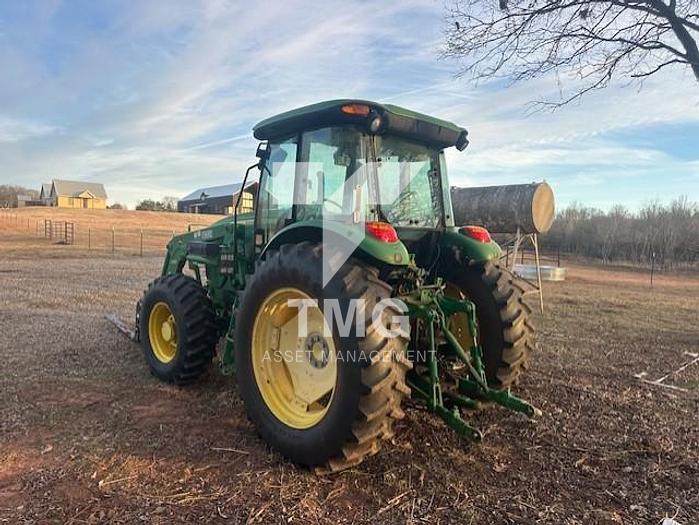 Used 2013 John Deere 6140D tractor with H260 loader for sale