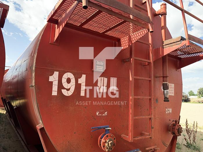 Used 500 BBL Skidded Frac Tank